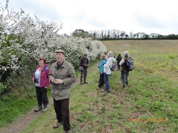 Monthly walk with Peter Kent at Sand Acre